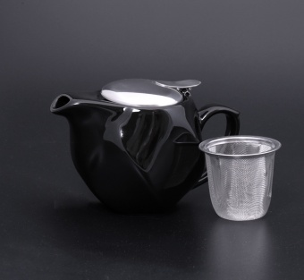 Заварочный чайник «Эстет», черный фото 