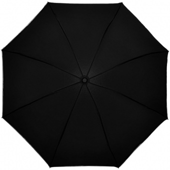 Зонт наоборот складной Futurum, черный фото 