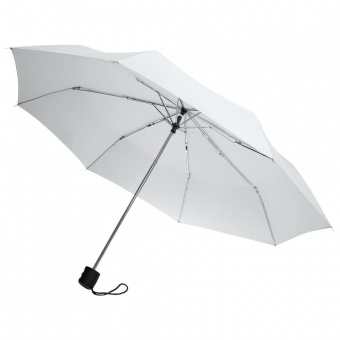 Зонт складной Basic, белый фото 