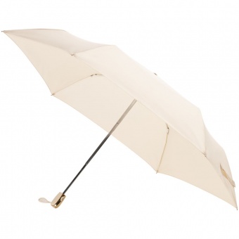 Зонт складной Nicety, бежевый фото 