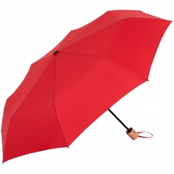 Зонт складной OkoBrella, красный фото 