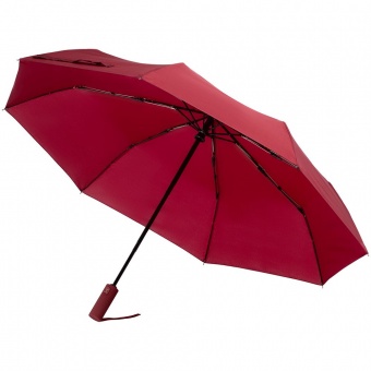 Зонт складной Ribbo, красный фото 