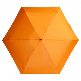 Зонт складной Unit Five, оранжевый фото 