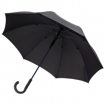 Зонт-трость с цветными спицами Color Style, синий фото 