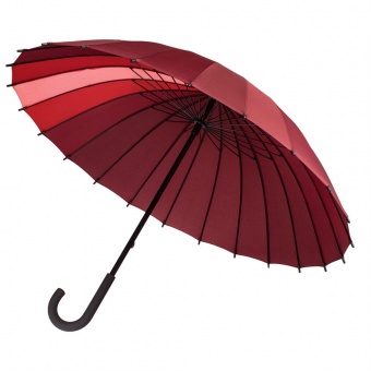 Зонт-трость «Спектр», красный фото 