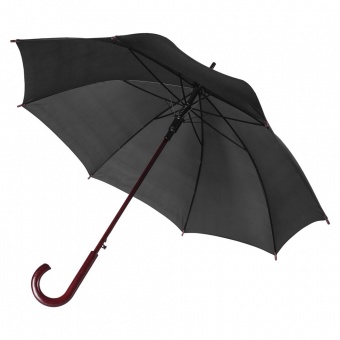 Зонт-трость Unit Standard, черный фото 