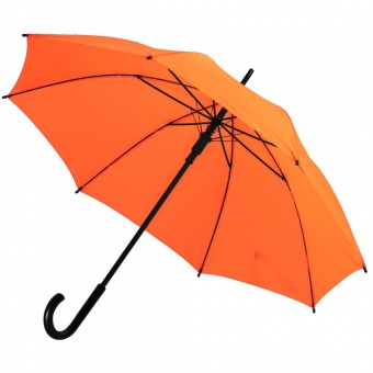 Зонт-трость Standard, оранжевый неон фото 