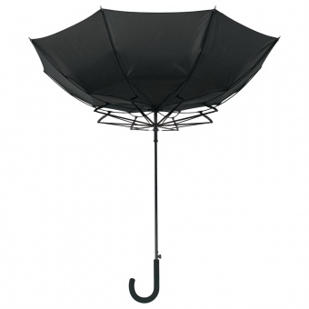 Зонт-трость Wind, черный фото 
