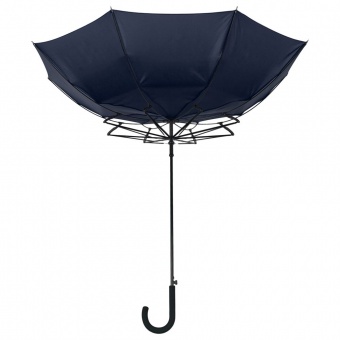 Зонт-трость Wind, темно-синий фото 