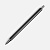 Ручка шариковая Slim Beam, черная