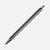 Ручка шариковая Slim Beam, серая