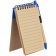 Блокнот на кольцах Eco Note с ручкой, синий фото 9