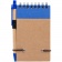 Блокнот на кольцах Eco Note с ручкой, синий фото 11