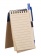 Блокнот на кольцах Eco Note с ручкой, синий фото 5