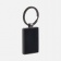 Брелок Gun Metal Leather Rectangle, графитовый фото 1
