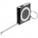 Брелок-фонарик с рулеткой Rule Tool, черный фото 2