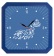 Часы настенные «Квадро», синие фото 1