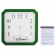 Часы настенные «Квадро», зеленые фото 4