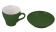 Чайная пара Tulip, зеленая фото 4