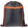 Детский рюкзак Novice, серый с оранжевым фото 4