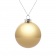 Елочный шар Finery Gloss, 8 см, глянцевый золотистый фото 1