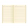 Ежедневник недатированный, Portobello Trend, Latte, 145х210, 256 стр, каппучино/красный (темный срез) фото 2