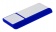 Флешка Blade, синяя с белым, 8 Гб фото 9
