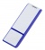 Флешка Blade, синяя с белым, 8 Гб фото 4