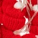 Гирлянда Cosy Poms, красная фото 6