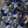 Гирлянда Cosy Poms, синяя фото 1