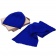 Набор Stripes: шарф и шапка, ярко-синий фото 4