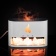 Увлажнитель-ароматизатор Fusion Blaze с имитацией пламени, белый фото 3
