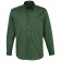 Рубашка мужская с длинным рукавом Bel Air, темно-зеленая фото 1