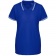 Рубашка поло женская Virma Stripes Lady, ярко-синяя фото 4
