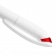 Ручка шариковая Beo Sport, белая с красным фото 5