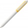 Ручка шариковая Hint Special, белая с желтым фото 5