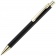 Ручка шариковая Lobby Soft Touch Gold, черная фото 1