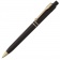 Ручка шариковая Raja Gold, черная фото 1