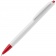 Ручка шариковая Tick, белая с красным фото 2