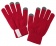 Сенсорные перчатки Scroll, красные фото 1