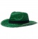 Шляпа Daydream, зеленая с черной лентой фото 1