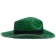 Шляпа Daydream, зеленая с черной лентой фото 2
