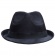 Шляпа Gentleman, черная с черной лентой фото 5
