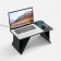 Складной стол для ноутбука с беспроводной зарядкой Kickstand Table, серый фото 4