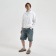 Толстовка на молнии унисекс FLOW, белая, размер 3XL/4XL фото 25