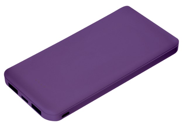 Внешний аккумулятор Elari Plus 10000 mAh, фиолетовый