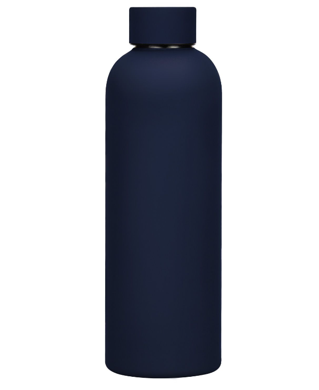 Термобутылка вакуумная герметичная Prima, синяя