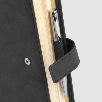 Ежедневник-портфолио Royal NEO недатированный в подарочной коробке, черный фото 