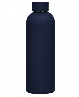 Термобутылка вакуумная герметичная Prima, синяя фото 