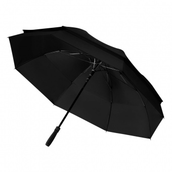 Зонт-трость Bora, черный фото 